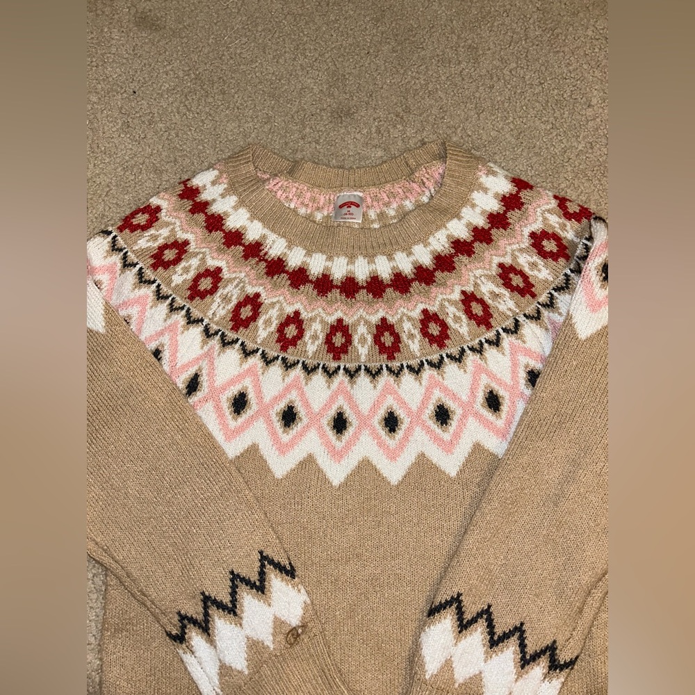 “Gingerbread” Sweater